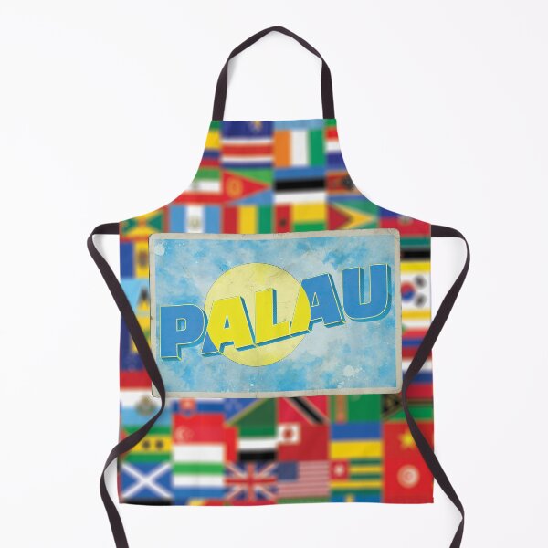Item preview, Palau Vintage style retro souvenir designed and sold by DeveloperProp0.