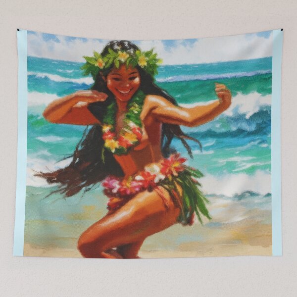 Item preview, Hula Dancer - Pacific Islands Series designed and sold by AUTHENTIC AMERICANA ARTS.