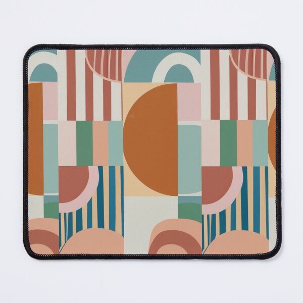 Item preview, New Boho Art Abstract Pattern in beige green and brown designed and sold by Ndli.