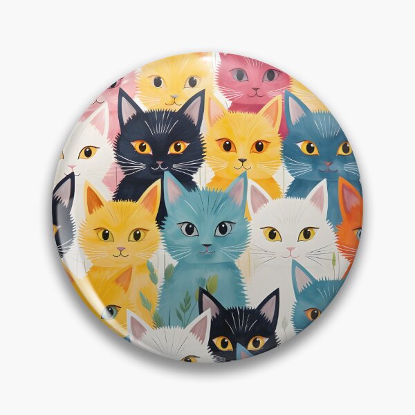Item preview, Boho Cat Pattern 1 designed and sold by Sophisticas.