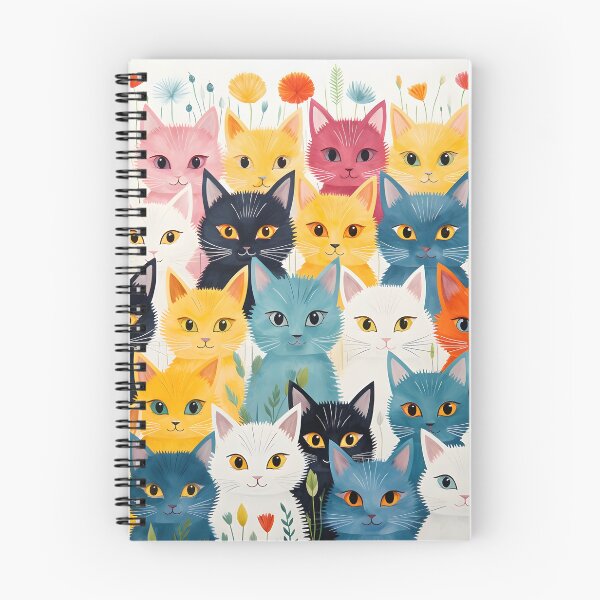 Item preview, Boho Cat Pattern 1 designed and sold by Sophisticas.