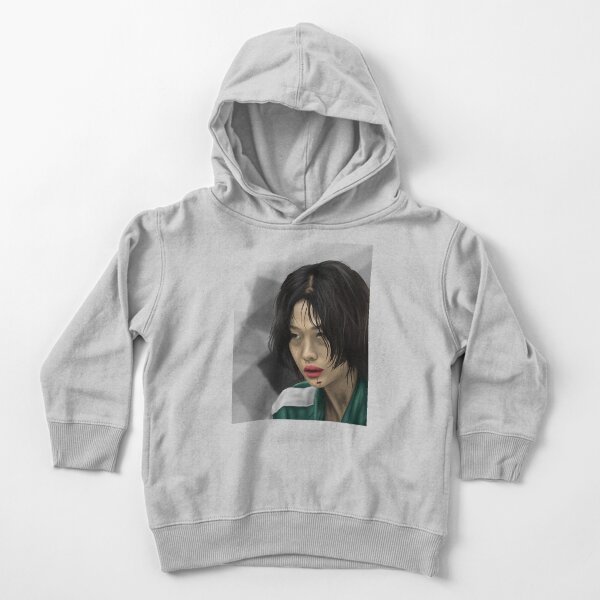 067 Squid Game - Kang Sae-byeok Toddler Pullover Hoodie