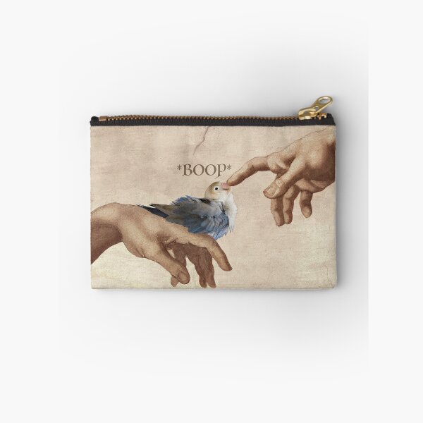 Item preview, God and Bird - Jester the Lovebird BOOP designed and sold by birdhism.