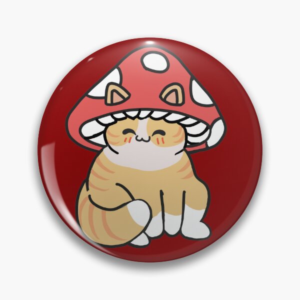 Item preview, Mushroom Cat - Mumu designed and sold by VonKharma.