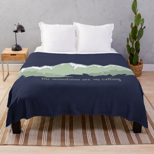 Item preview, The Mountains Are My Calling designed and sold by BluebirdPorch.