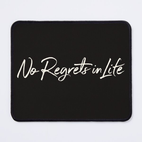 Item preview, no regrets in life designed and sold by Outiskte.