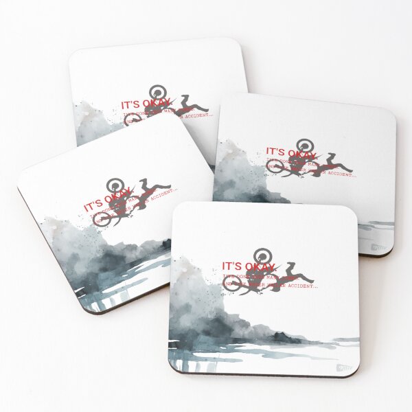 Item preview, Dirt Bike Accident Motocross Stunt Racer designed and sold by UpwardSpin.