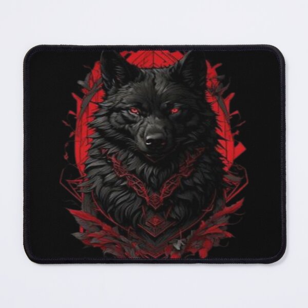 Item preview, Wolf Print T-Shirts Colorful Wolf Apparel designed and sold by Fashion black wings .