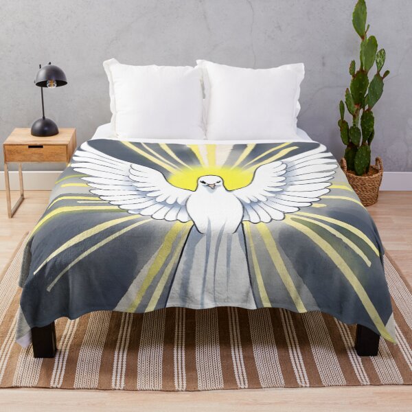 Item preview, Righteous Holy Dove High-Resolution Acrylic/Watercolor Art | Colorful, Divine designed and sold by TrustInGrace.