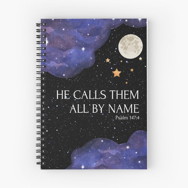 Item preview, God calls the stars by name Night Sky Psalms 147:4 designed and sold by Neeshki.
