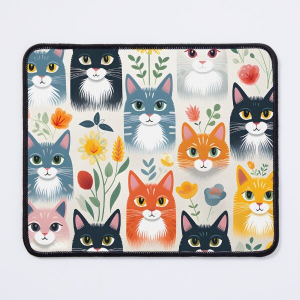 Item preview, Boho Cat Pattern 2 designed and sold by Sophisticas.