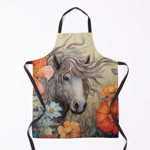 Item preview, Pony in the Poppies designed and sold by Peonysunday.