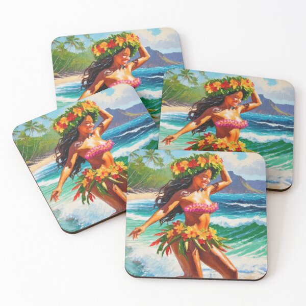 Item preview, Hula Dancer - Pacific Islands Series designed and sold by AUTHENTIC AMERICANA ARTS.