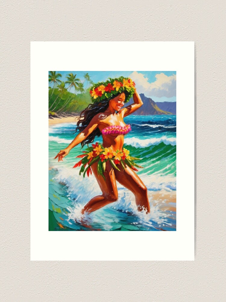 【美品】Special Edition POSED HULA DANCER 東洋 Hula Dancer - Pacific Islands Series