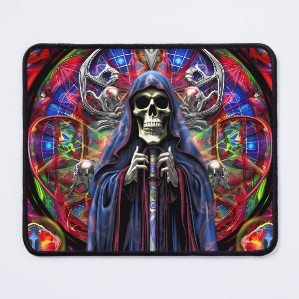 Item preview, “Kaleidoscope Master Skull Colorful” designed and sold by Art-Vortex-fr.