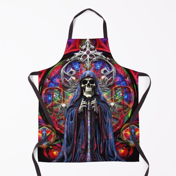 Item preview, “Kaleidoscope Master Skull Colorful” designed and sold by Art-Vortex-fr.