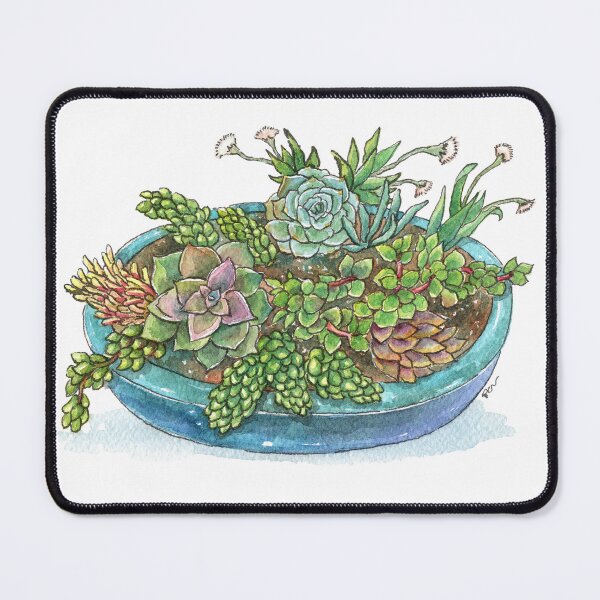 Item preview, Round Succulent Garden designed and sold by Patricia-Studio.