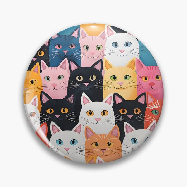 Item preview, Boho Cat Pattern 3 designed and sold by Sophisticas.