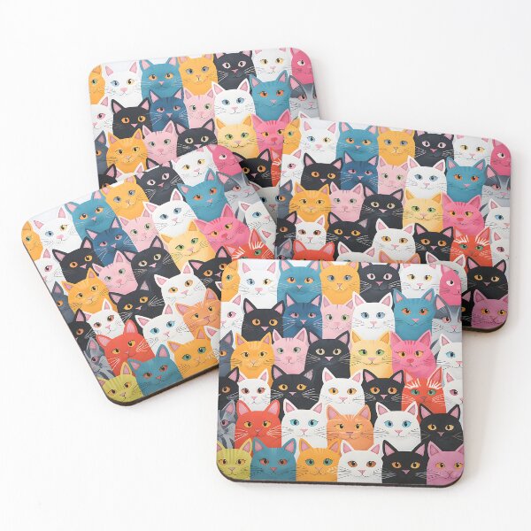 Item preview, Boho Cat Pattern 3 designed and sold by Sophisticas.