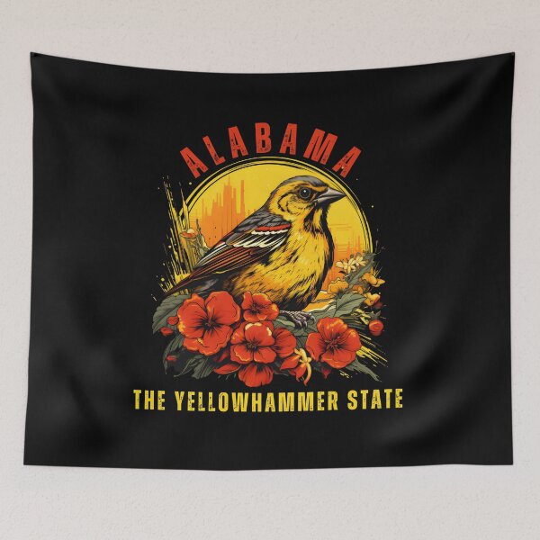 Item preview, The Yellowhammer State Alabama designed and sold by GediaPrints.