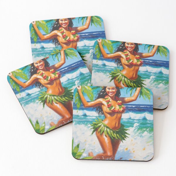 Item preview, Hula Dancer - Pacific Islands Series designed and sold by AUTHENTIC AMERICANA ARTS.