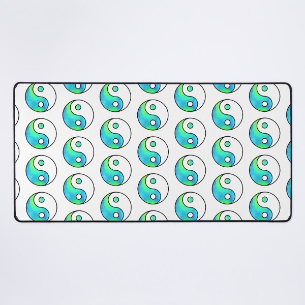 Item preview, Yin-Yang Green and Blue designed and sold by Hikari Aki Arts.