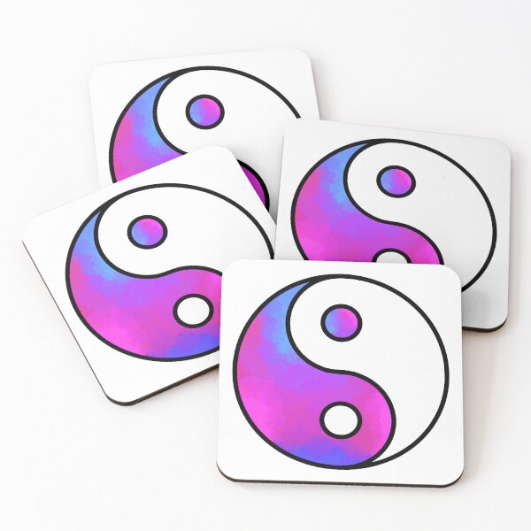 Item preview, Yin-Yang Pink and Purple designed and sold by Hikari Aki Arts.
