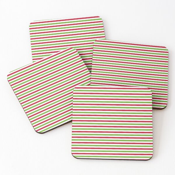 Item preview, Pink And Green Stripes designed and sold by Designfs.