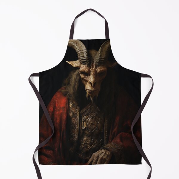 Item preview, A Renaissance finely dressed furry demon Oni anthropomorphic hybrid devil creature designed and sold by Baba Yaga's Cards.