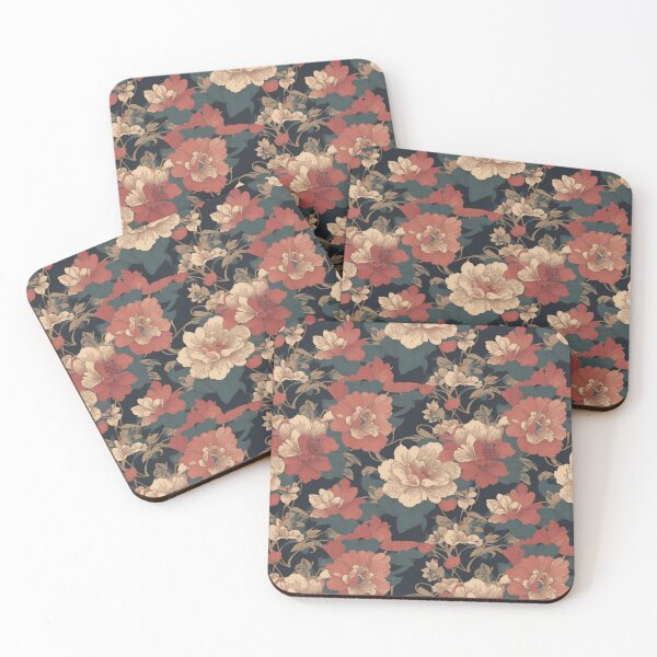 Item preview, Oriental flowers 106 designed and sold by DoodleLandShop.