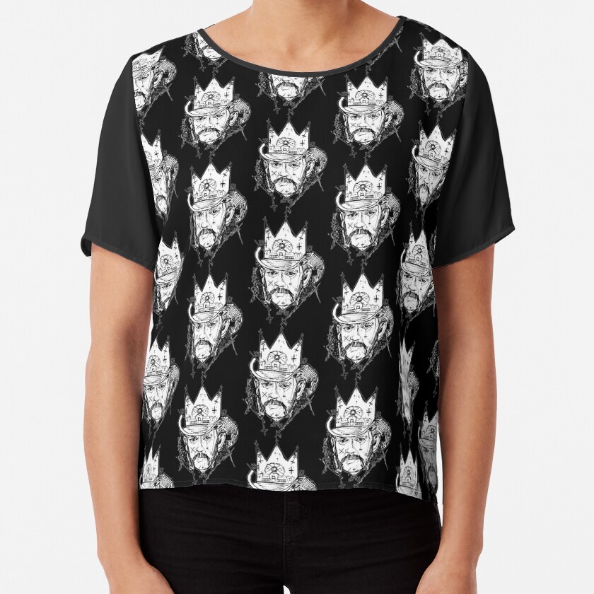 snake eyes Chiffon Top