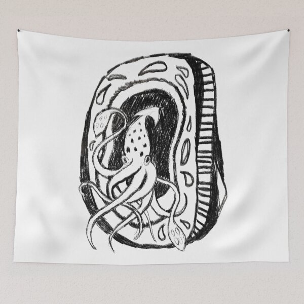 Item preview, Inuit art Squid designed and sold by ElLocoMus.