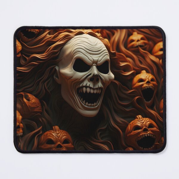 Item preview, Halloween Spooky Scream Skeleton Pumpkin Faces designed and sold by Sophisticas.