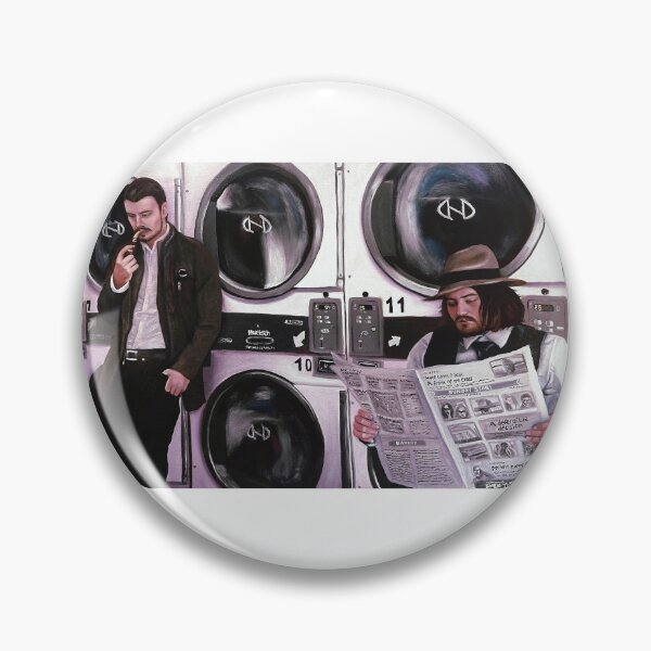 Item preview, Off the Clock - Men in Laundromat  designed and sold by DanaRenae.