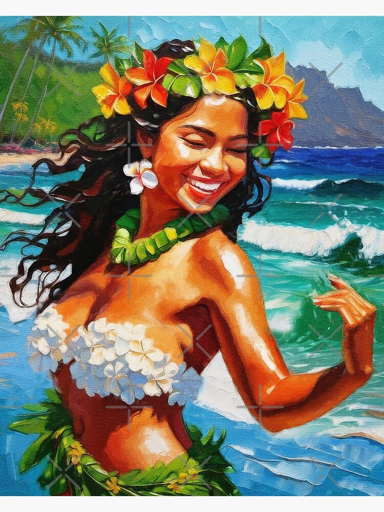 Hula Dancer - Pacific Islands Series | Poster