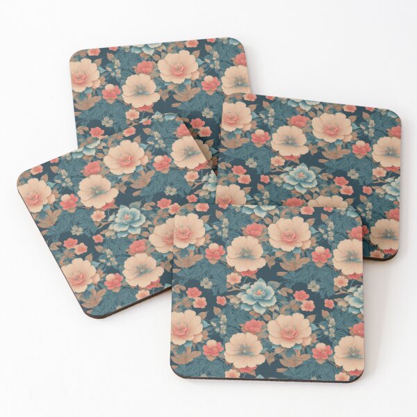 Item preview, Oriental flowers 111 designed and sold by DoodleLandShop.