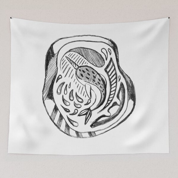 Item preview, Inuit art Narwal designed and sold by ElLocoMus.