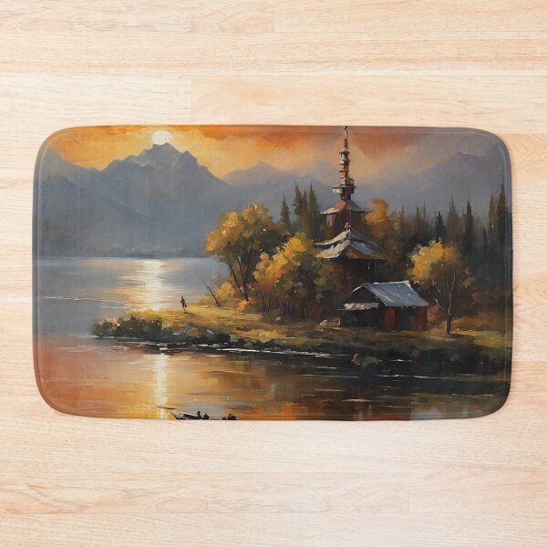 Item preview, Tranquil remote sunset designed and sold by AJSRPrints.
