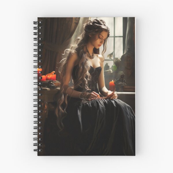 Item preview, Ethereal Elegance: A Timeless Muse in Braided Splendor designed and sold by oanaunciuleanu.