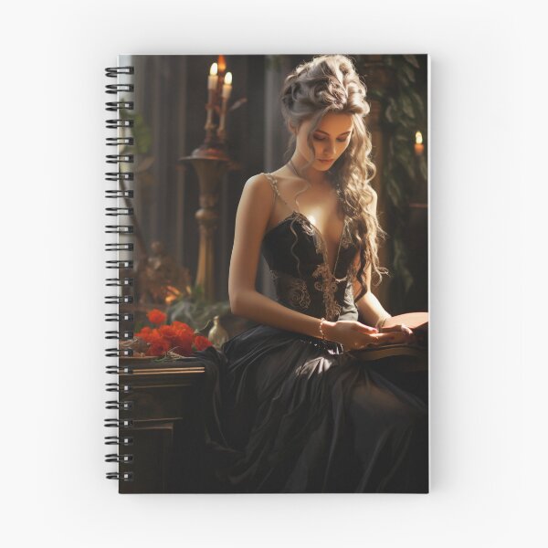 Item preview, Ethereal Elegance: A Timeless Muse in Braided Splendor designed and sold by oanaunciuleanu.