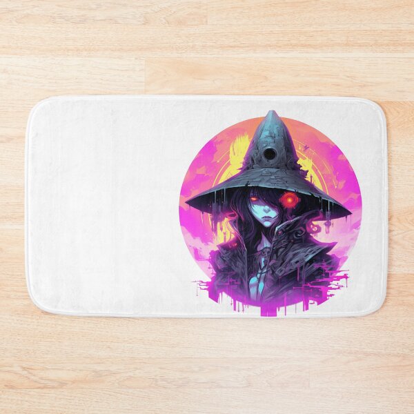 Item preview, Cyberpunk Witch in Neon Colors designed and sold by SchorlCraft.