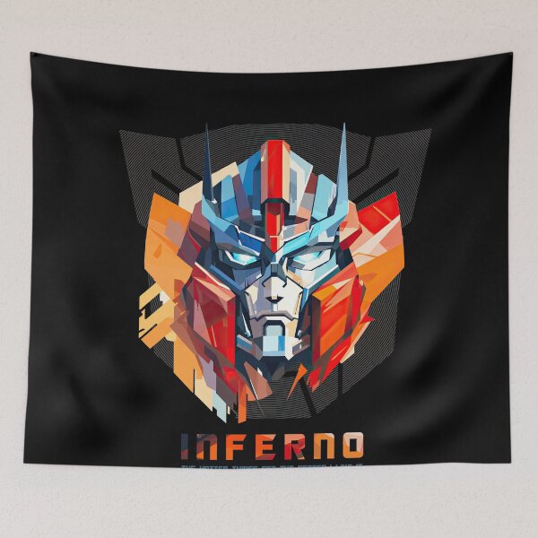 Item preview, Transformers Universe Autobot Inferno Epic design designed and sold by MarikoDesignArt.