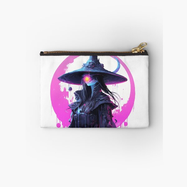 Item preview, Cyberpunk Witch in Neon Colors designed and sold by SchorlCraft.