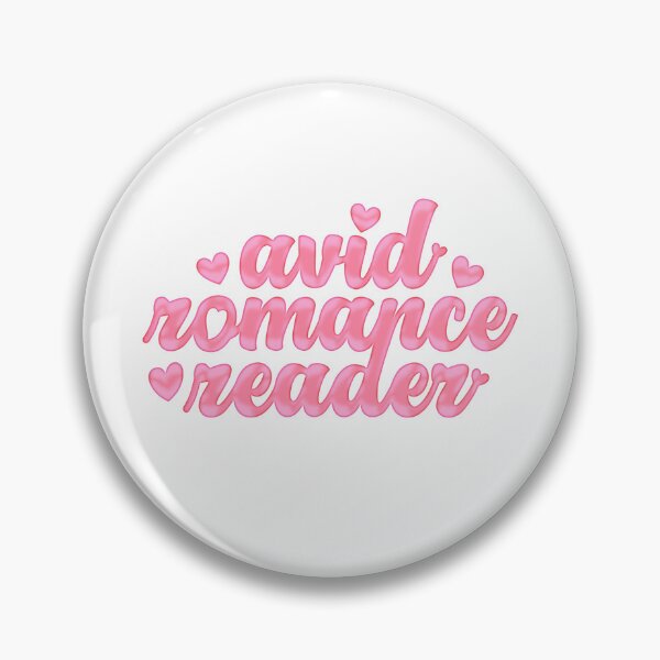 Item preview, Pink Avid Romance Reader Book Sticker designed and sold by gomi-studio.