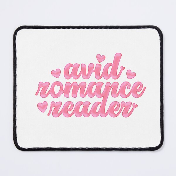Item preview, Pink Avid Romance Reader Book Sticker designed and sold by gomi-studio.