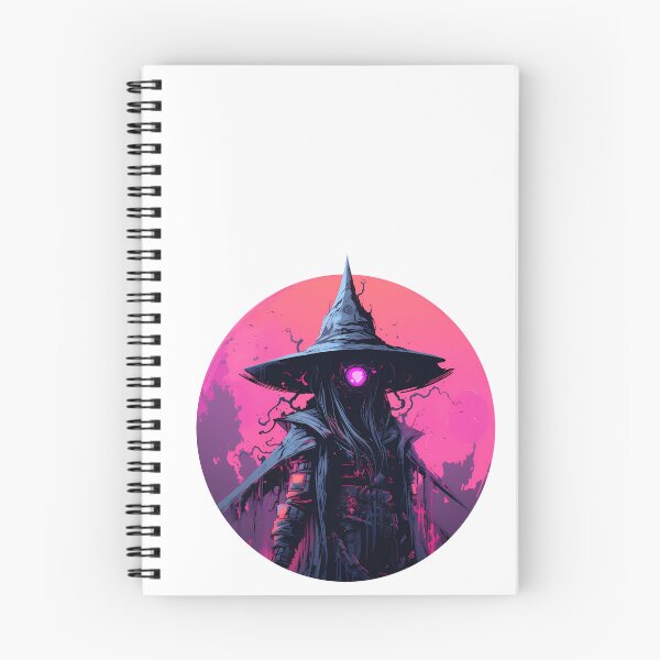Item preview, Cyberpunk Witch in Neon Colors designed and sold by SchorlCraft.