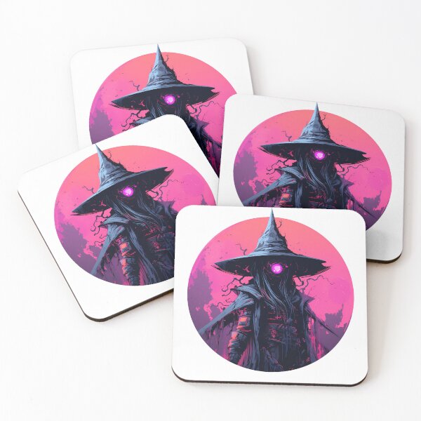 Item preview, Cyberpunk Witch in Neon Colors designed and sold by SchorlCraft.