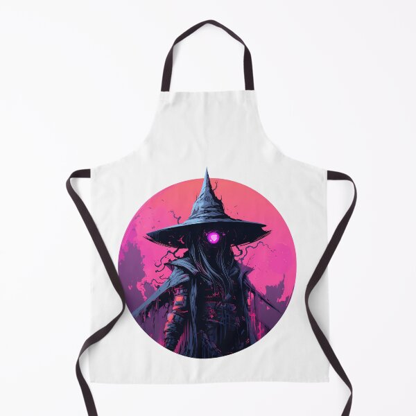 Item preview, Cyberpunk Witch in Neon Colors designed and sold by SchorlCraft.