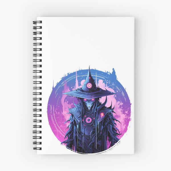 Item preview, Cyberpunk Witch in Neon Colors designed and sold by SchorlCraft.