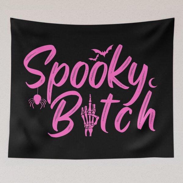 Item preview, Spooky Bitch | Pink Witchy Halloween designed and sold by KinkShoppe.
